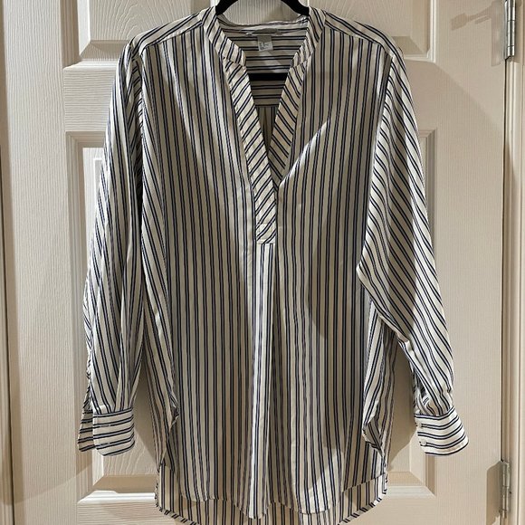 H&M Size 10 Striped Tunic Top - Picture 1 of 5